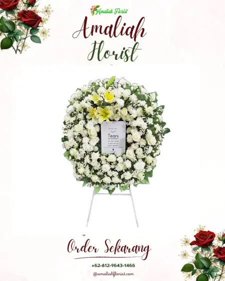 Krans Bunga Duka Nyengseret